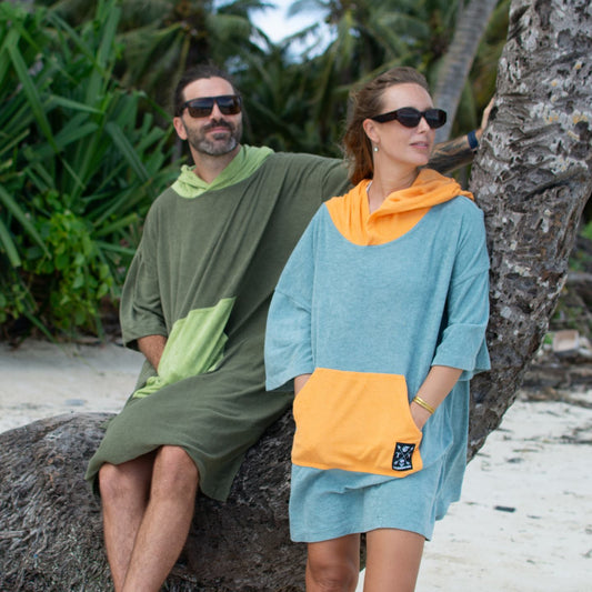 Deep Current Poncho | Long - Kovers