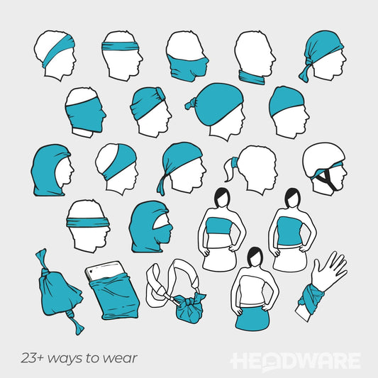 Woven Charcoal - Headware