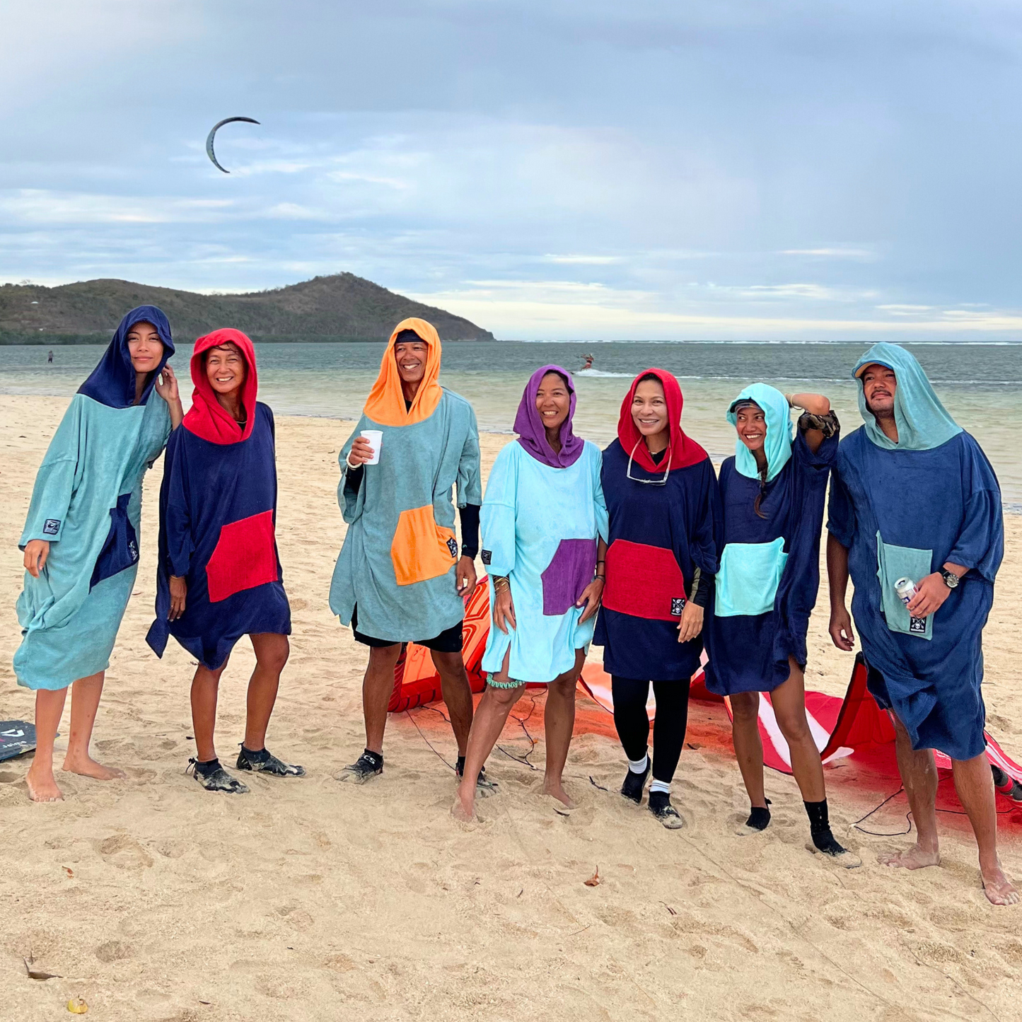 Cotton Tide - Poncho Kovers (short)