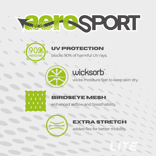 Neon Glitch - Headware AeroSport Lite