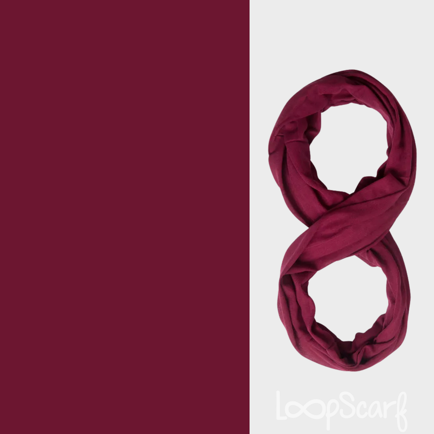 Loopscarf Plum