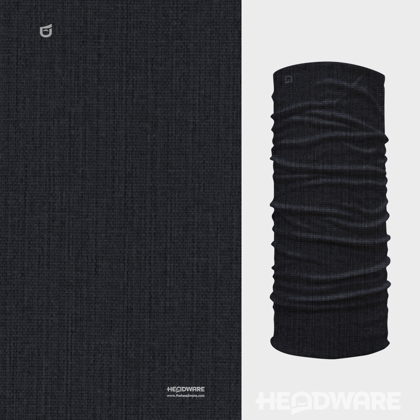 Woven Charcoal - Headware