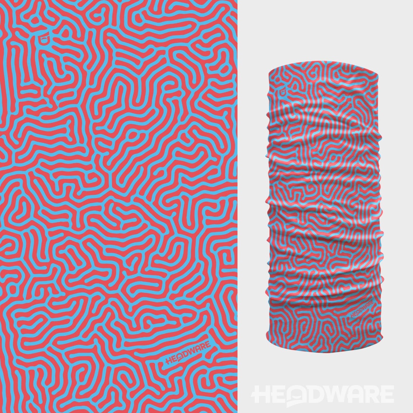 Coral Brain Cerisea - Headware