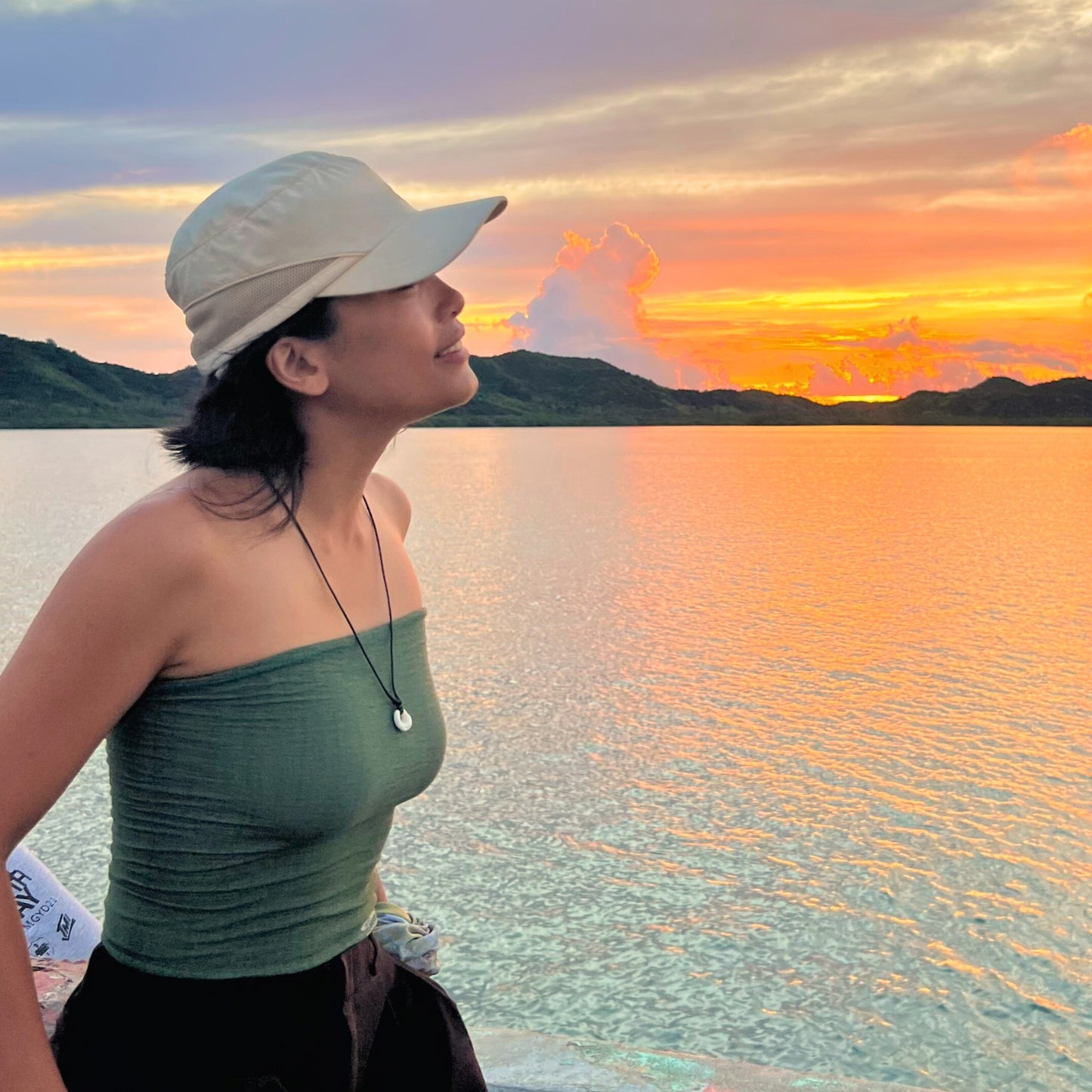 Woven Olive- Headware